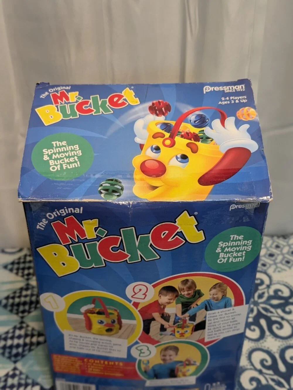 The Original Mr Bucket Game COMPLETE WORKS Pressman 2017 Kids Childrens Fun